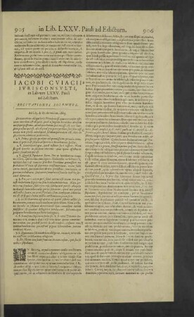 Librum LXXV. - LXXVII.