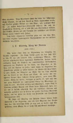 § 2. Chlodwig, König der Franken (481-511)