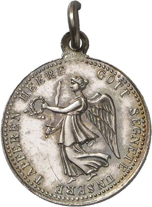 Kube, Rudolf: Siegesmedaille (Siegespfennig) 1914 Sambre-Maas