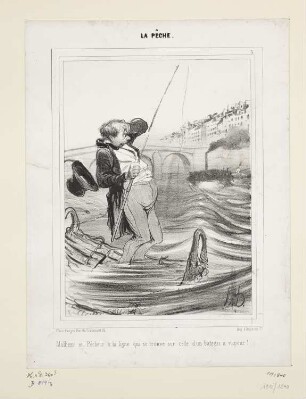 Malheur au Pêcheur à la ligne..., Blatt 5 der Folge "La Pêche“
