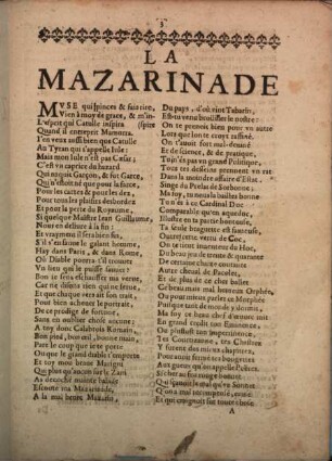 La Mazarinade