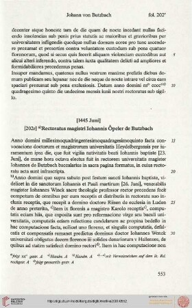 Johann von Butzbach (1445)