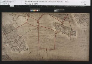 Schacht II - Schichtenkohlenflöz (II. Flöz), Unterbank (Bl. 3) mit Nachbringungen
