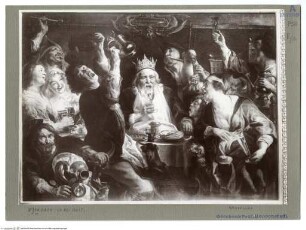 Der König trinkt