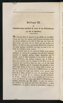 184-189, Beilage III.