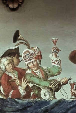Detail: Dreier-Gruppe