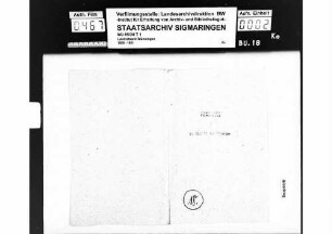 Ökonomische Verwaltung der Amtskorporation der Gemeinden und Stiftungen - Allgemeines