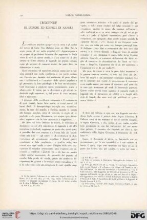 5: Leggende di luoghi ed edifizii di Napoli, [1]