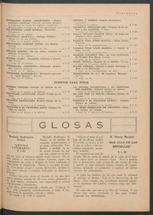 Glosas