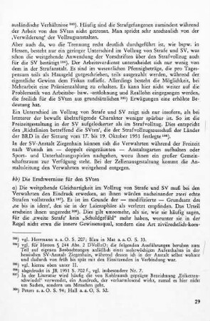 bb) Die Erschwernisse für den SVten