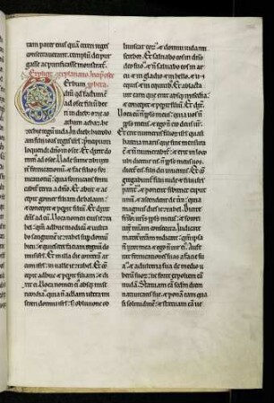 Zierinitiale (Buch Hosea): V(erbum domini)