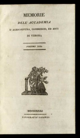 13: Memorie dell'Accademia d'Agricoltura, Commercio ed Arti di Verona