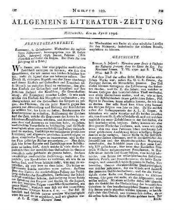 [Mursinna, F. S.]: Gallerie aller merkwürdigen Menschen, die in der Welt gelebt haben. H. 1-4. Chemnitz: Hofmann 1794-94