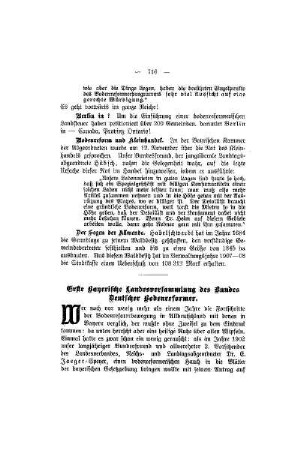 Erste Bayerische Landesversammlung des Bundes Deutscher Bodenreformer