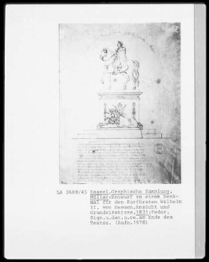 Denkmal für den Kurfürsten Wilhelm II. von Hessen