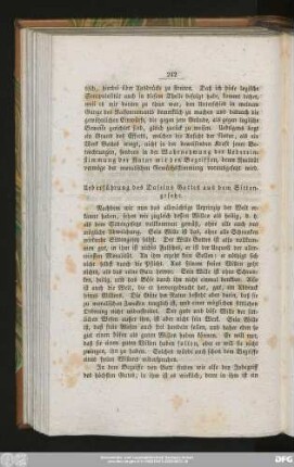 Ueberführung des Daseins Gottes aus dem Sittengesetze.