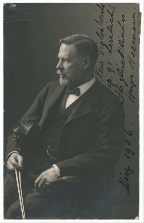 Fotografie von Hugo Heermann (1844-1935)
