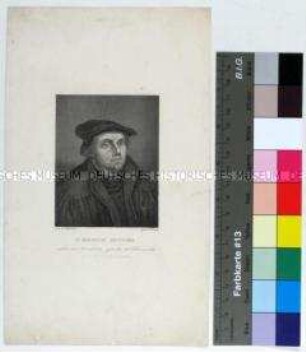Porträt des evangelischen Theologen und Reformators Martin Luther