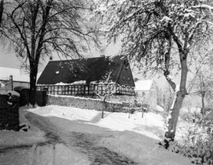 Fachwerkgebäude : Langebrück