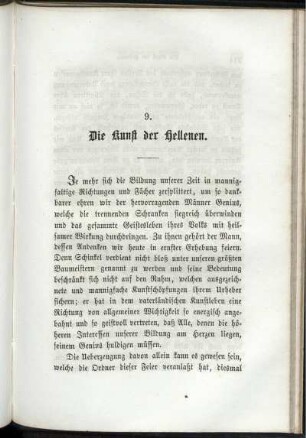 9. Die Kunst der Hellenen