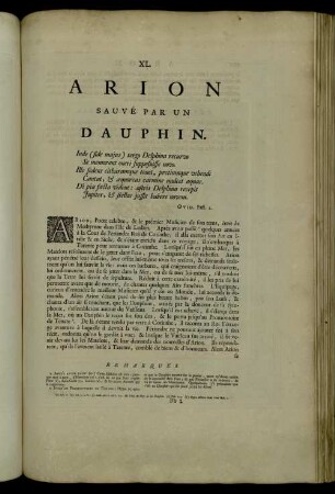 XL. Arion Sauvé Par Un Dauphin