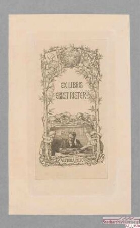 Exlibris für Ernst Nister