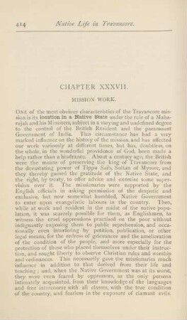 Chapter XXXVII. Mission work