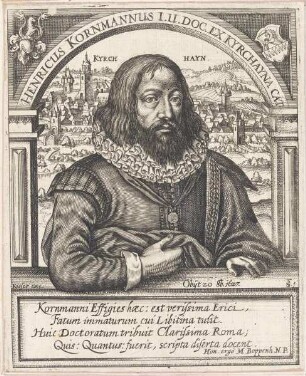 Bildnis des Henricus Kornmannus