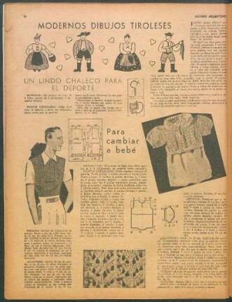 Modernos dibujos tiroleses [Dibujos]