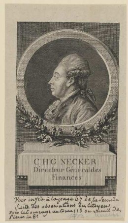 Bildnis des C. H. G. Necker