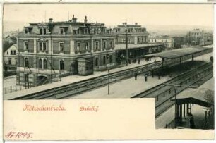 Kötzschenbroda. Bahnhof