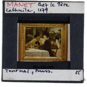 Manet, Chez le père Lathuille