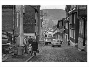 Oberlandstraße, Lauscha, DDR, 1978