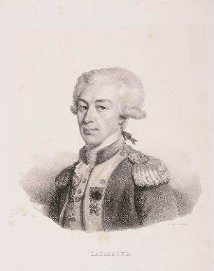 Bildnis von Marquis de La Fayette (1757-1834)