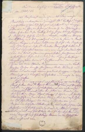 Auszug aus dem Tagebuch von Schröder (Hademarschen), 1. Bataillon, 1. Kompanie der s.-h. Armee 1848-1851