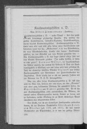 Kaufmannsgehilfen a.D.