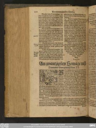 Am zwantzigsten Sontage nach Trinitatis/ Evangelium Matt. 22.