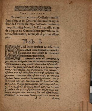 Selectae Quaestiones Ex contractibus, qui verbis & literis celebrantur ...