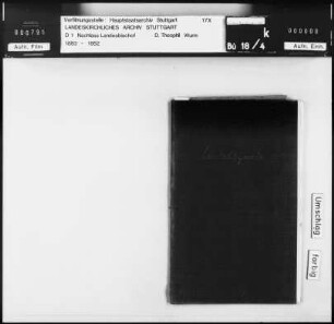 Württ. Evang. Landeskirche: Katechismus. Spruch- und Liederbuch
