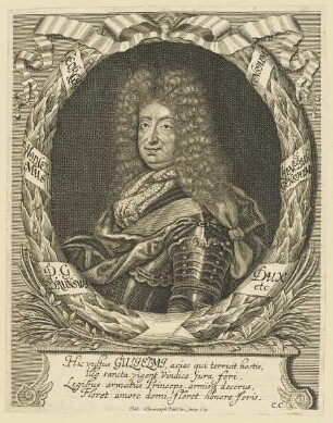 Bildnis des Georgius Wilhemus Brunswi. Dux