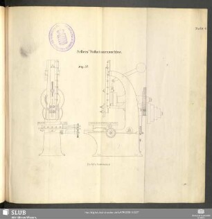 Sellers' Nuthstossmaschine