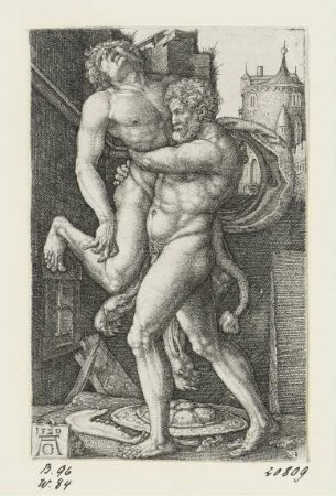 Herkules und Antäus