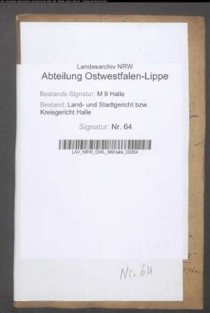 Sonstige: Oberwahrenbrock, Hermann Heinrich; Ehepartner: Oberwahrenbrock, Catharine Marie , geb. Spieker: