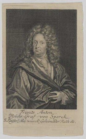 Bildnis des Frantz Anton von Sporck