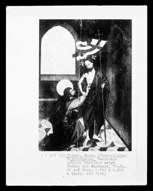 Passionszyklus — Christus zeigt Thomas die Wundmale