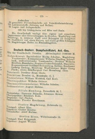 Deutsch-Oesterr. Damofschiffahrt, Act.-Ges.