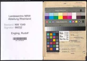 Entnazifizierung Rudolf Engling , geb. 19.09.1896 (Lehrer)