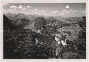 Hohenschwangau, Schloß Neuschwanstein und Schloß Hohenschwangau, Lechtal und Alpsee
