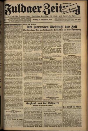 Ausgabe vom Montag, den 02. Dezember 1935.