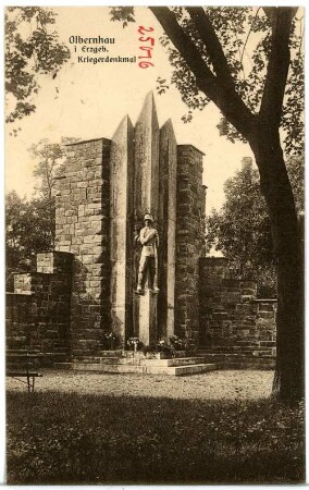 Olbernhau. Kriegerdenkmal